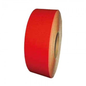 Rollo cinta marcaje suelo roja 5cmx40m.x1,2mm