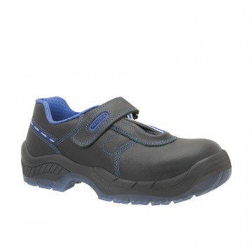 Zapato Diamante velcro plus s3 negro